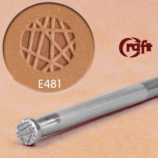 leathercraft tool leather stamp Craft Japan Extra Stamps E481